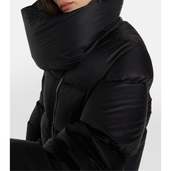 Rick Owens Funnel Neck Down Puffer Jacket US 8 $2140 - Picture 4 of 15